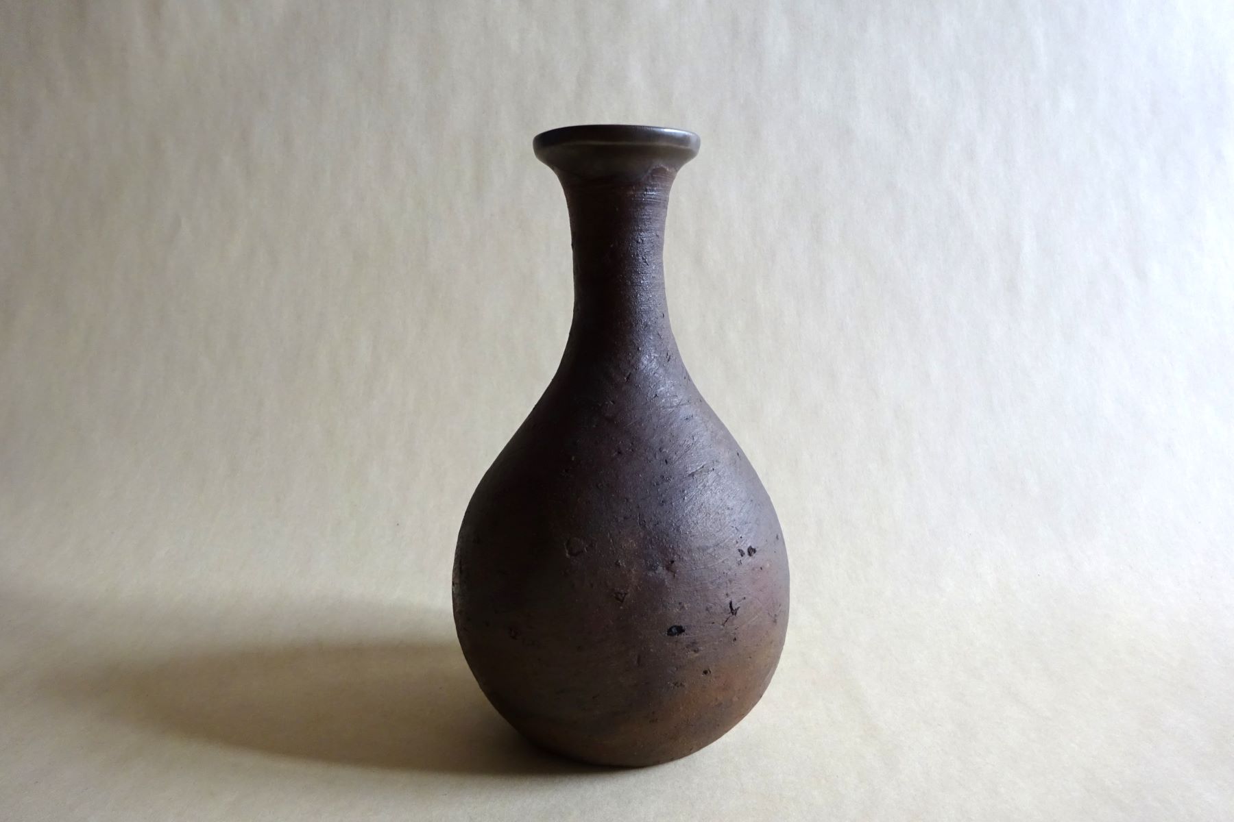 電16．備前鶴首徳利 | 原古美術｜広島県福山市